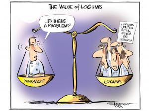 Locums cartoon