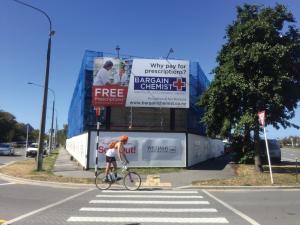 Bargain Chemist billboard Chch