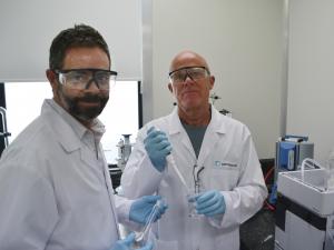 Mark Lucas and Nic Foreman
