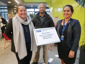 Teei Kaiaruna, Kevin Pewhairanga and Jo Hikaka