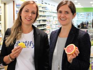 Local GP Dr Taisia Cech and Hannah O’Malley at Life Pharmacy Prices