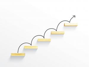 improvement step up arrow
