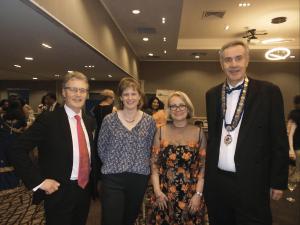 Richard Townley, Sarah Long, Debra Rowett and Ian McMichael