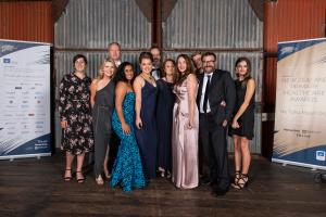 The Health Media team photo at the NZPHA awards