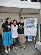 Pacific Pharmacists Association members Natalie Nu'u, Sheenal Kumar and Kasey Brown