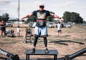 Cliff Comins at Waikatos Strongest Man and Woman