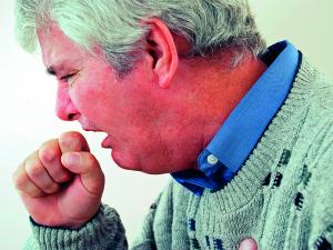 Man with cough 