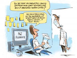 Cartoon - Rod Emmerson - Stress leave