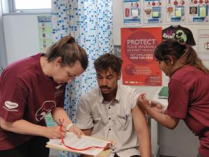 Alfriston College student vaccination
