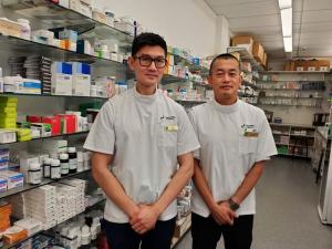 Evan Choie and Ron Chin Wainuiomata Pharmacy