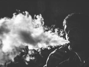 Blowing out smoke. Rubén Bagüés on Unsplash
