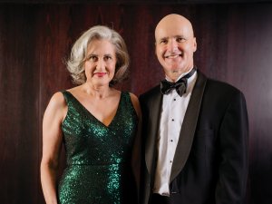 Pauline McQuoid and husband John Fletcher 