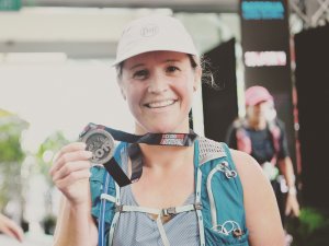  Charlotte Schimanski - Tarawera Ultra medal