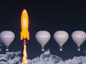 Rockets and air balloons