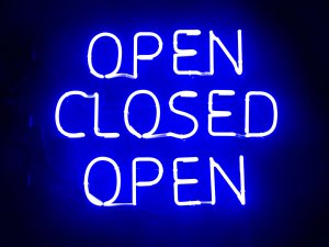 open