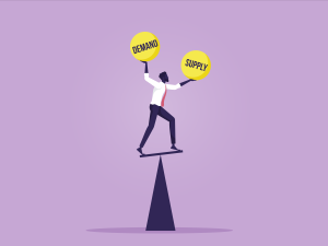 Demand and Supply balancing...iStock.com - Treety