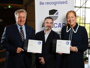 Paul Sinclair, Tom Simpson and Catherine Duggan