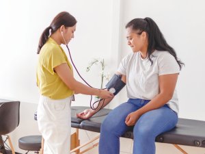 Blood pressure Pacific woman