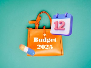 PT Budget 2025 calendar and pill image