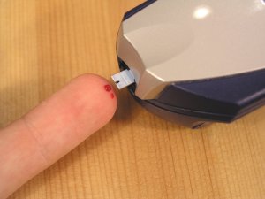 Blood glucose testing for diabetes