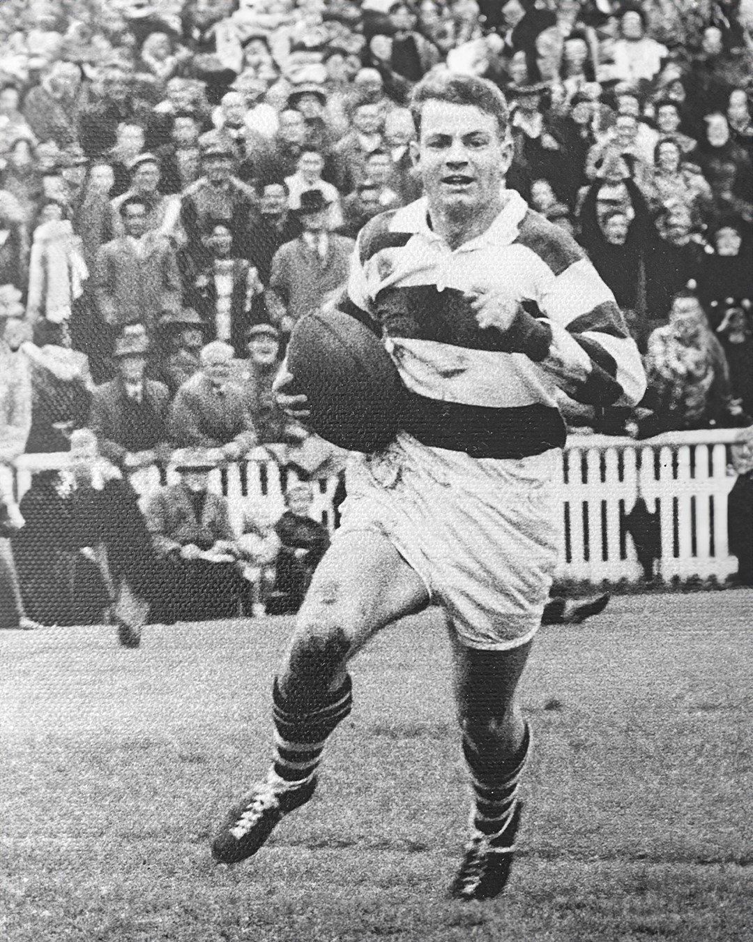 Don McKay running with the ball