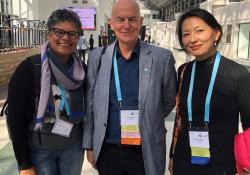 Aarti Patel, John Jackson (Australia) Chair FIP Western Pacific Conference and Zuzaan Zulzaga chair of Mongolian Pharmacy Professionals Association