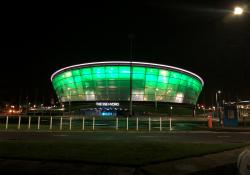 The SSE Hydro events centre, the venue seats 12,000 people