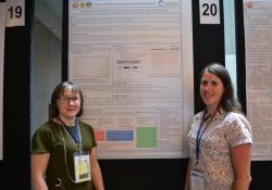 Conference convenor Kathryn Lawrie and Michelle Saunders, Capital and Coast DHB