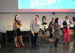 The Auckland DHB team turned Lion King for the poster competition
