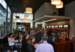 The welcome event was held at CQ Hotel