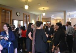 The welcome event was held at CQ Hotel